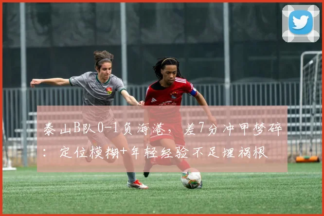 泰山B队0-1负海港，差7分冲甲梦碎：定位模糊+年轻经验不足埋祸根