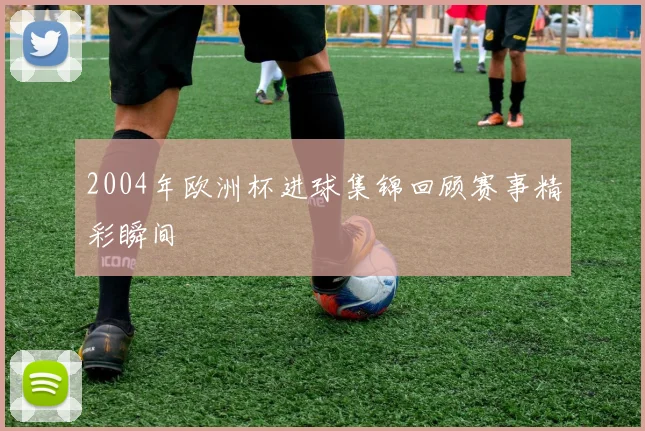 2004年欧洲杯进球集锦回顾赛事精彩瞬间